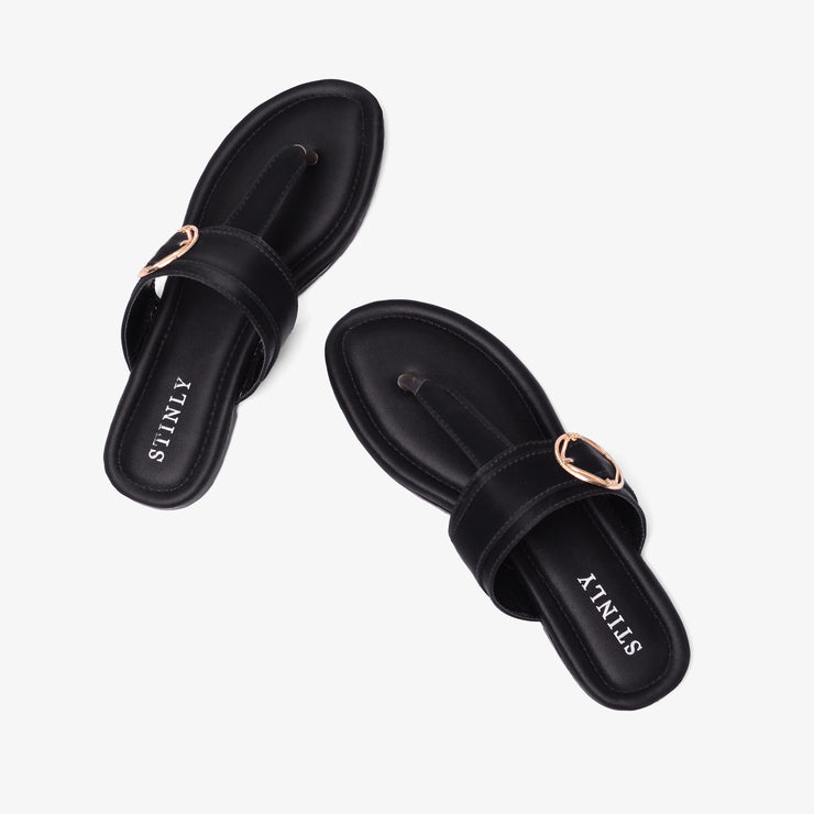 Women's Abrin Toe Flats-SF2538